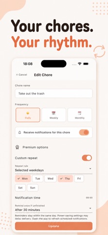 Chore Note: Checklist & Widget Screenshot 5 of 6