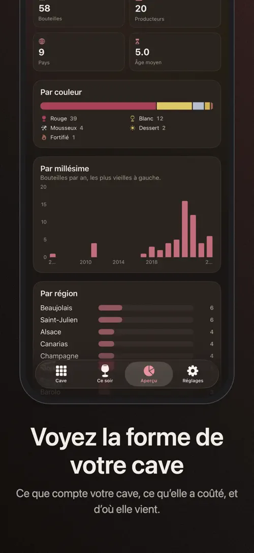 Corkwell sur iPhone : capture d’écran 7 sur 8
