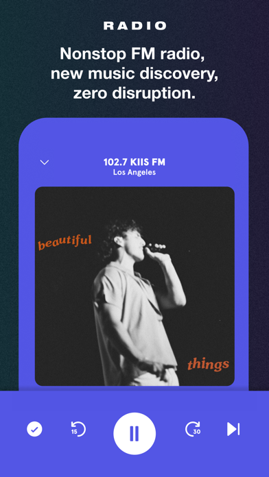 Screenshot #2 pour faidr: FM Radio app
