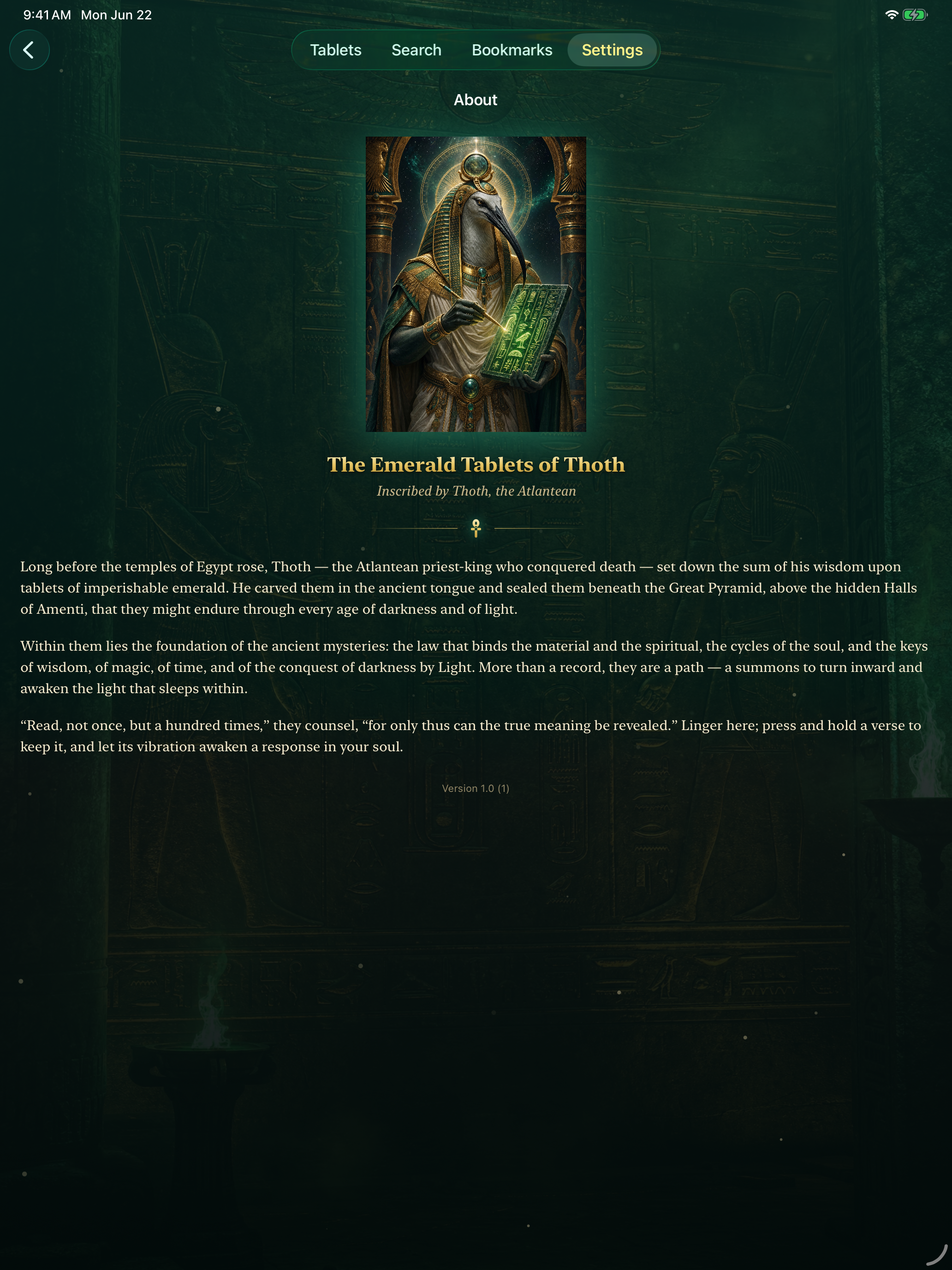 Emerald Tablets of Thoth screenshot 9