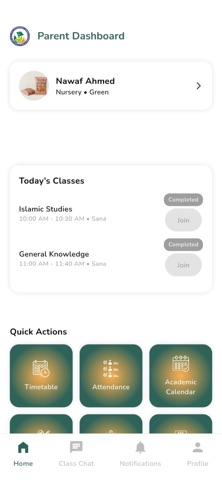 OPVG School Portal iPhone screenshot