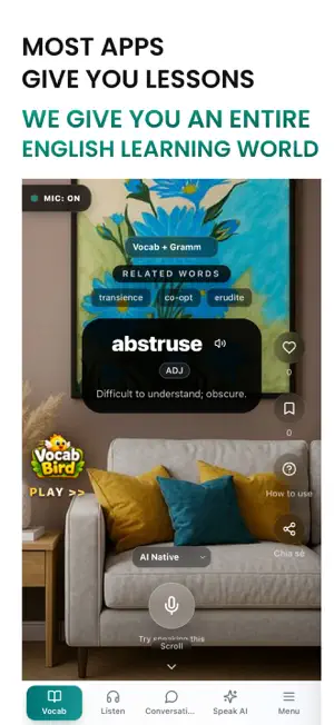 Listen & Learn by WynAI screenshot 1