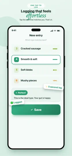 Screenshot von Poopwell: Poop & Stool Tracker auf dem iPhone 2