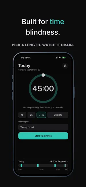 TimeLeft: Visual Focus Timer screenshot 3