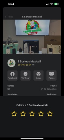 Rifas Mexico Screenshot 3 of 4