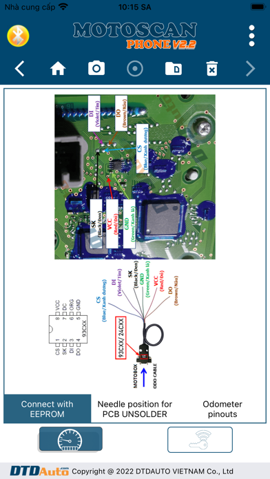 Motoscan Phone Screenshot