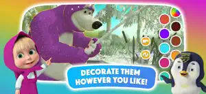 Masha and the Bear Magic Color screenshot 3