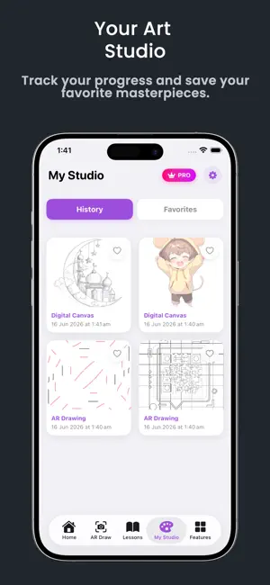 Sketch Learna: AR Draw Anime screenshot 4