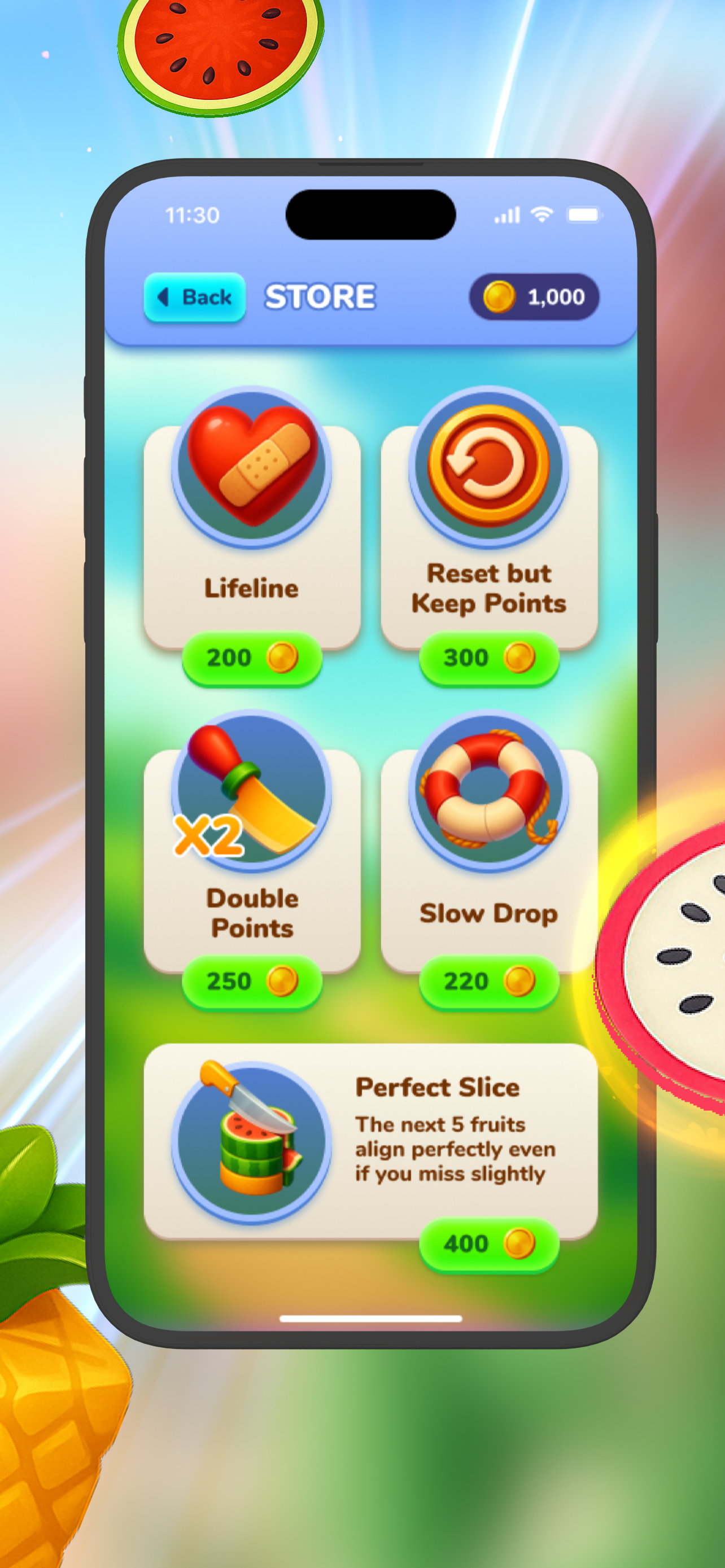 Fruit Stack Adventure