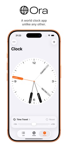 Ora: World Clock Screenshot 1 of 4