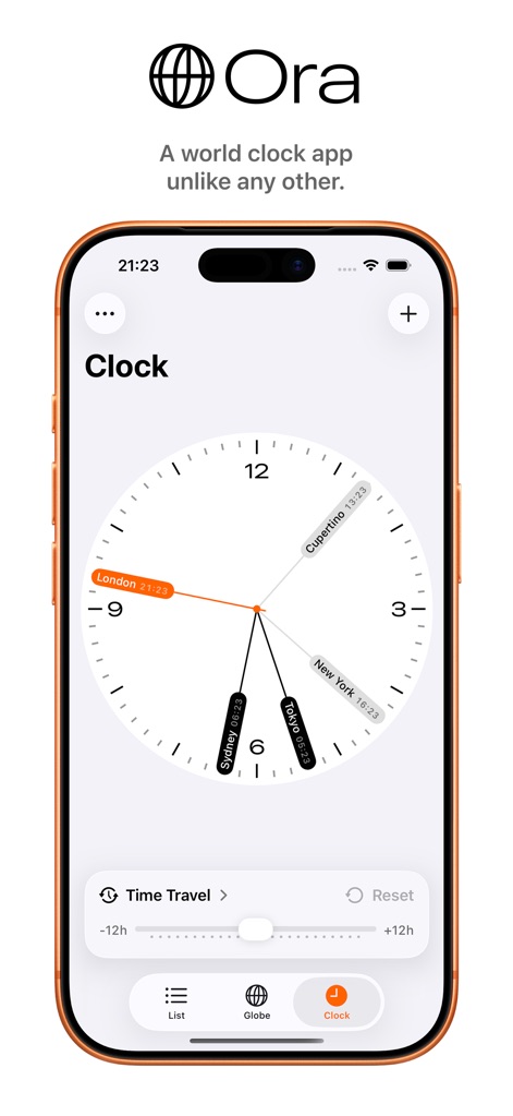 Ora: World Clock - App de Utilidades | MWM