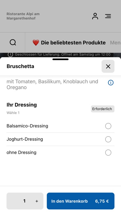Restaurant Pizza Pronto screenshot-3