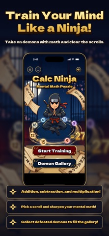 Calc Ninja - Mental Math Duel screenshot 1