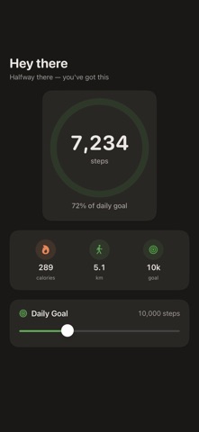 SimpleSteps Pedometer Screenshot 1 of 3