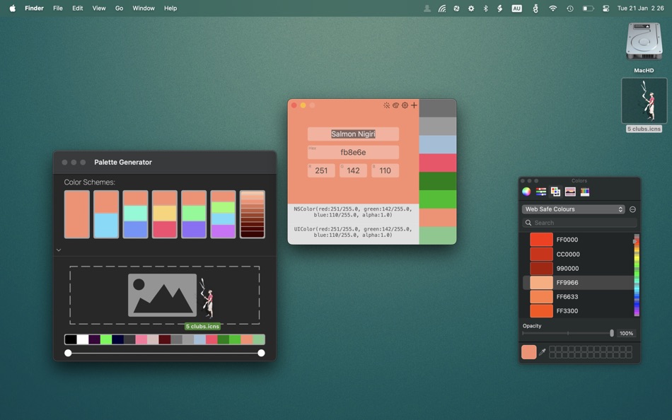 #1. ColorWell (macOS) 由: SweetP Productions, Inc.