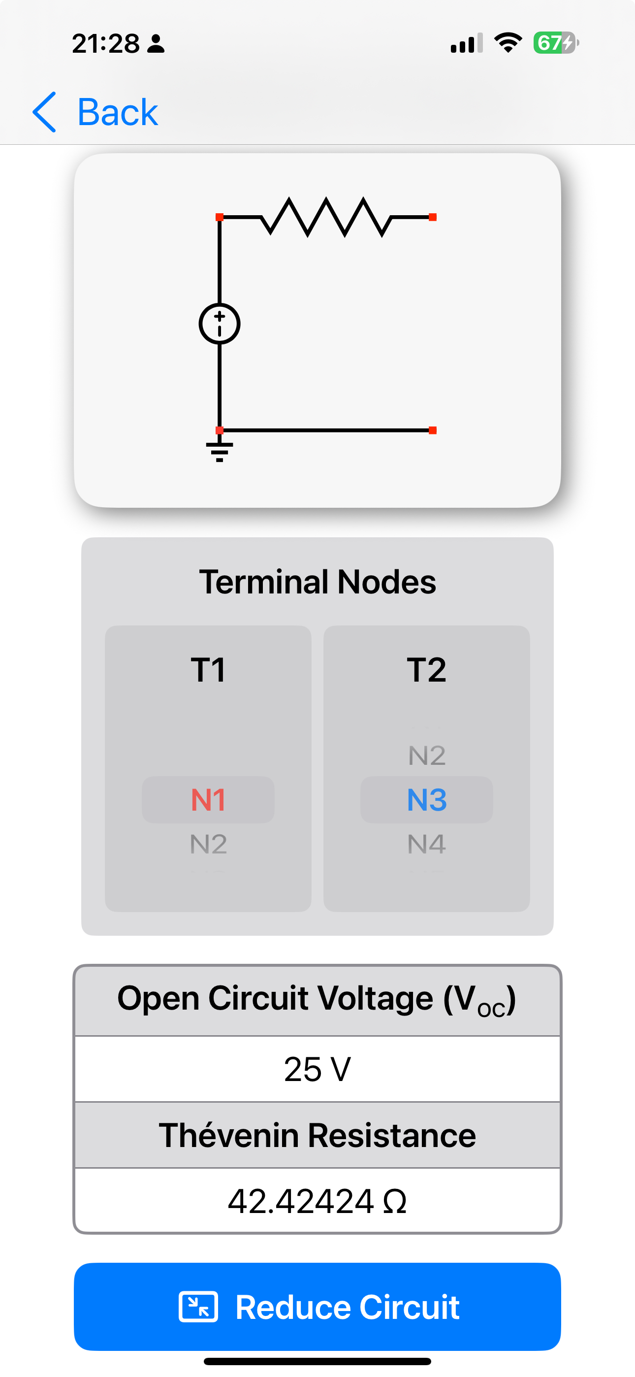 Circuit Calculator