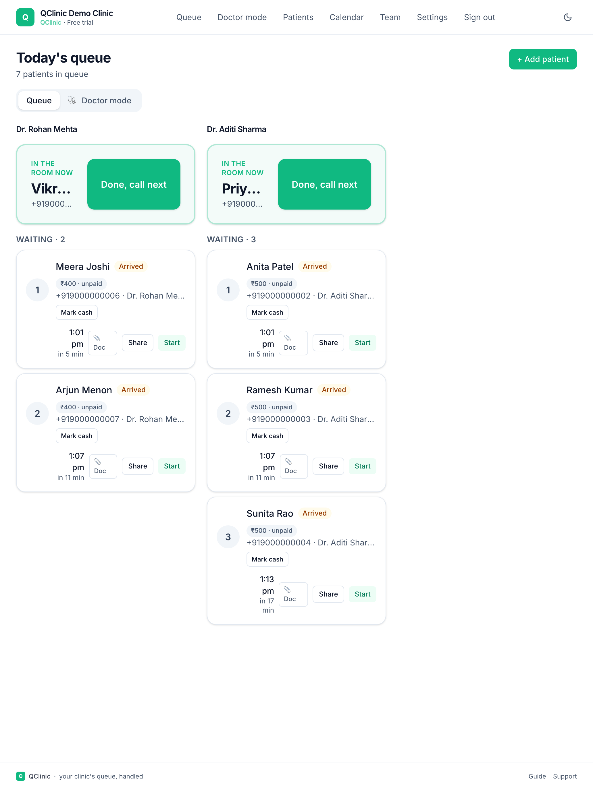 QClinic: Clinic Queue screenshot 9