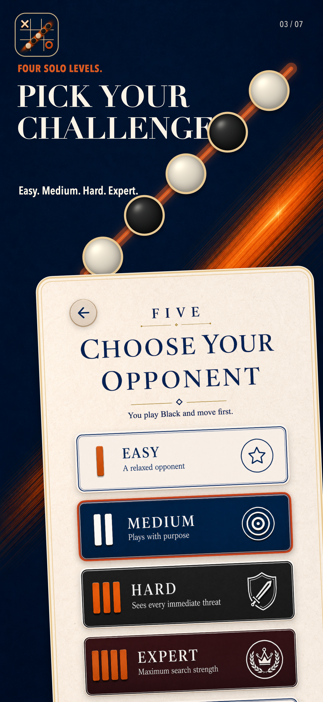 Five: Beyond Tic-Tac-Toe screenshot 3