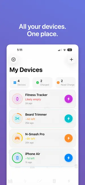 C% - Charging Tracker screenshot 1