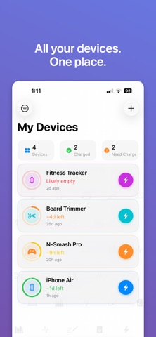 C% - Charging Tracker Screenshot 1 of 5