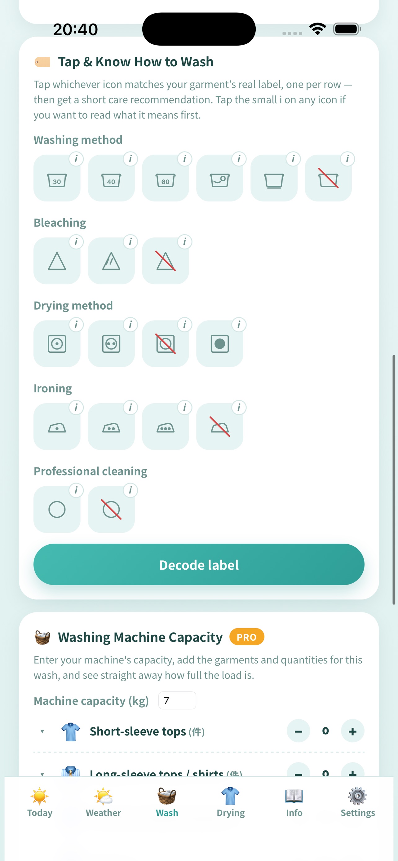Screenshot 3 of AIma Wash & Dry: Laundry