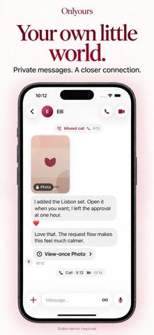 Onlyours: Couples Photo Vault Screenshot 4 of 6