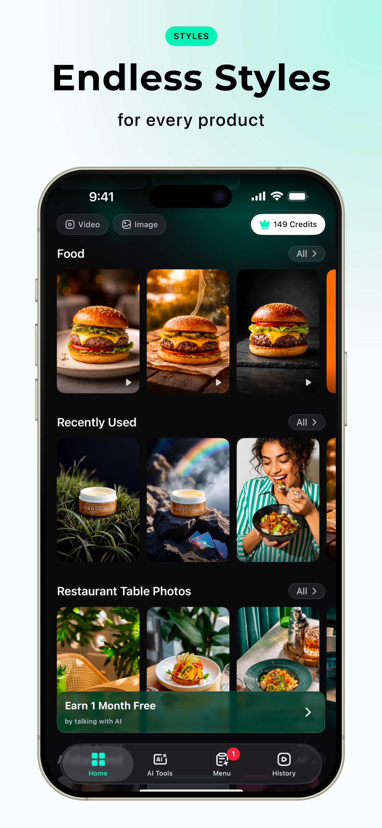 Lumera AI: Food Video Maker