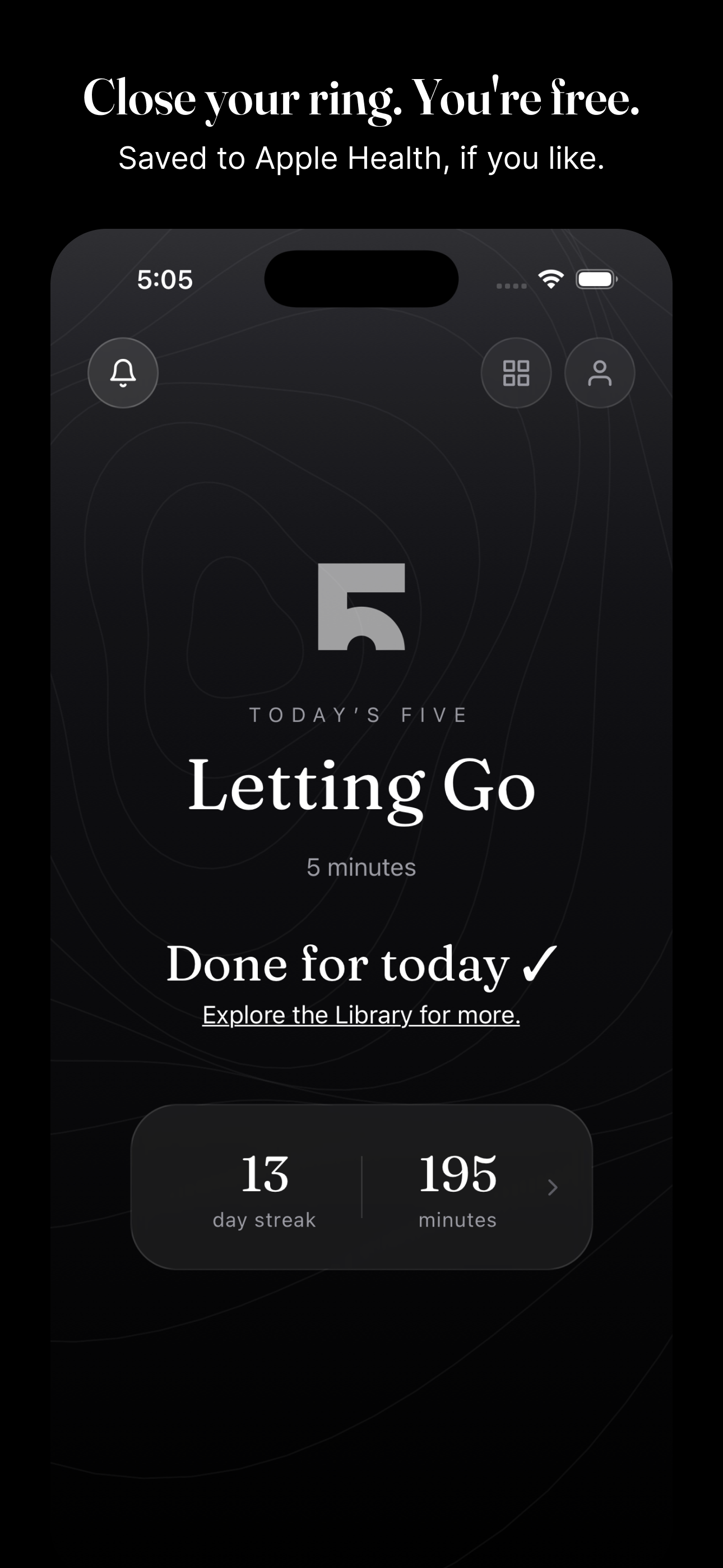 5 Minutes: Daily Meditation