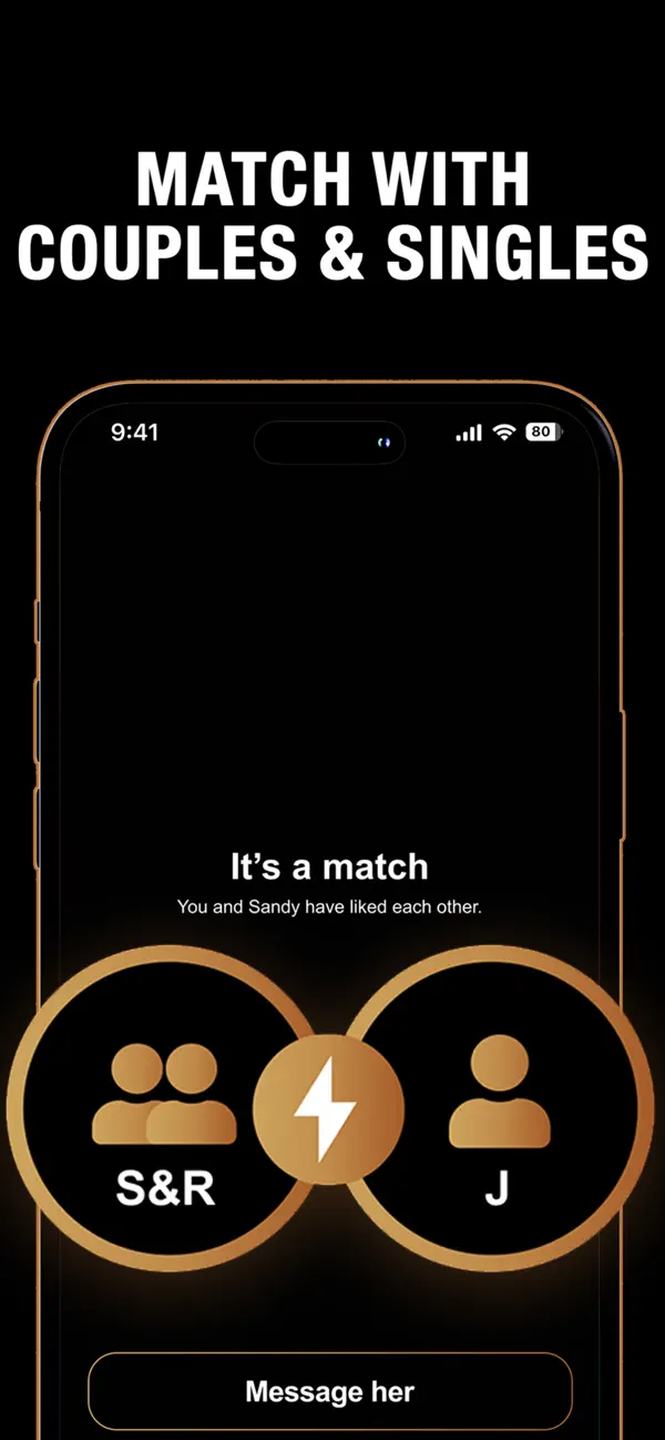 Screenshot #1 pour Blaxity Dating: Meet Couples