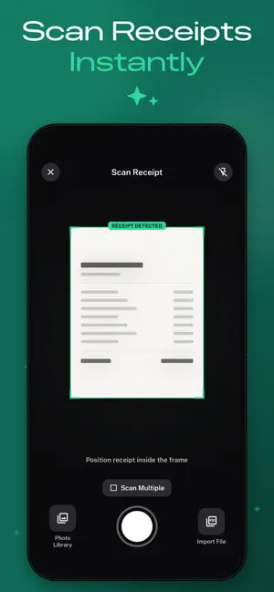 Recibo - Receipt Tracker screenshot 1