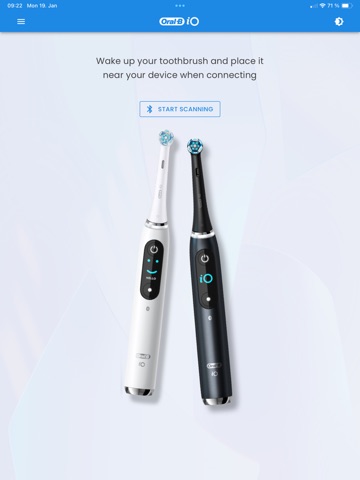 Oral-B Cosmos iPad screenshot