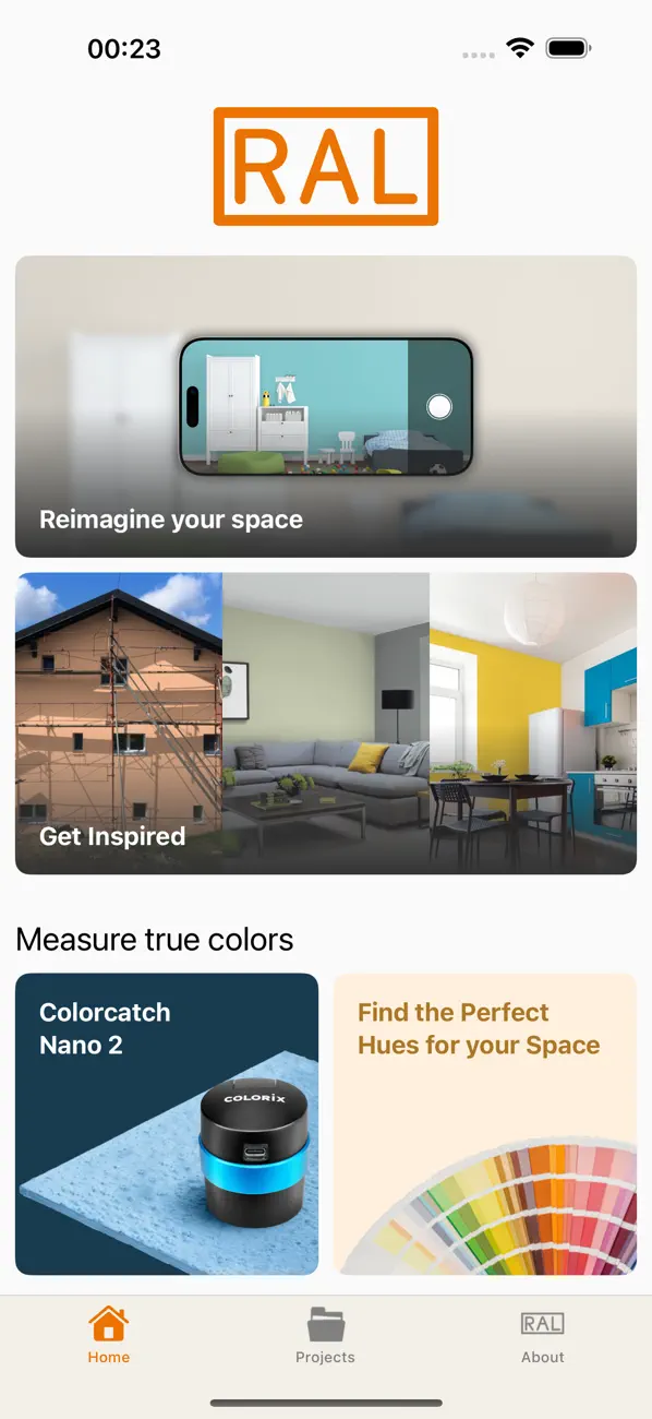 #1. RAL iColours (iOS) Podle: Colorix SA