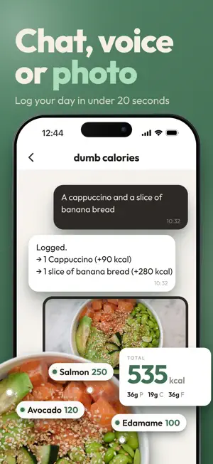 Dumb Calories: Calorie Counter screenshot 1