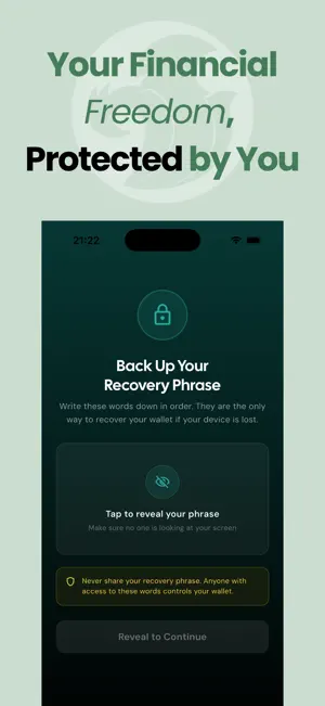 Fexr Wallet screenshot 1