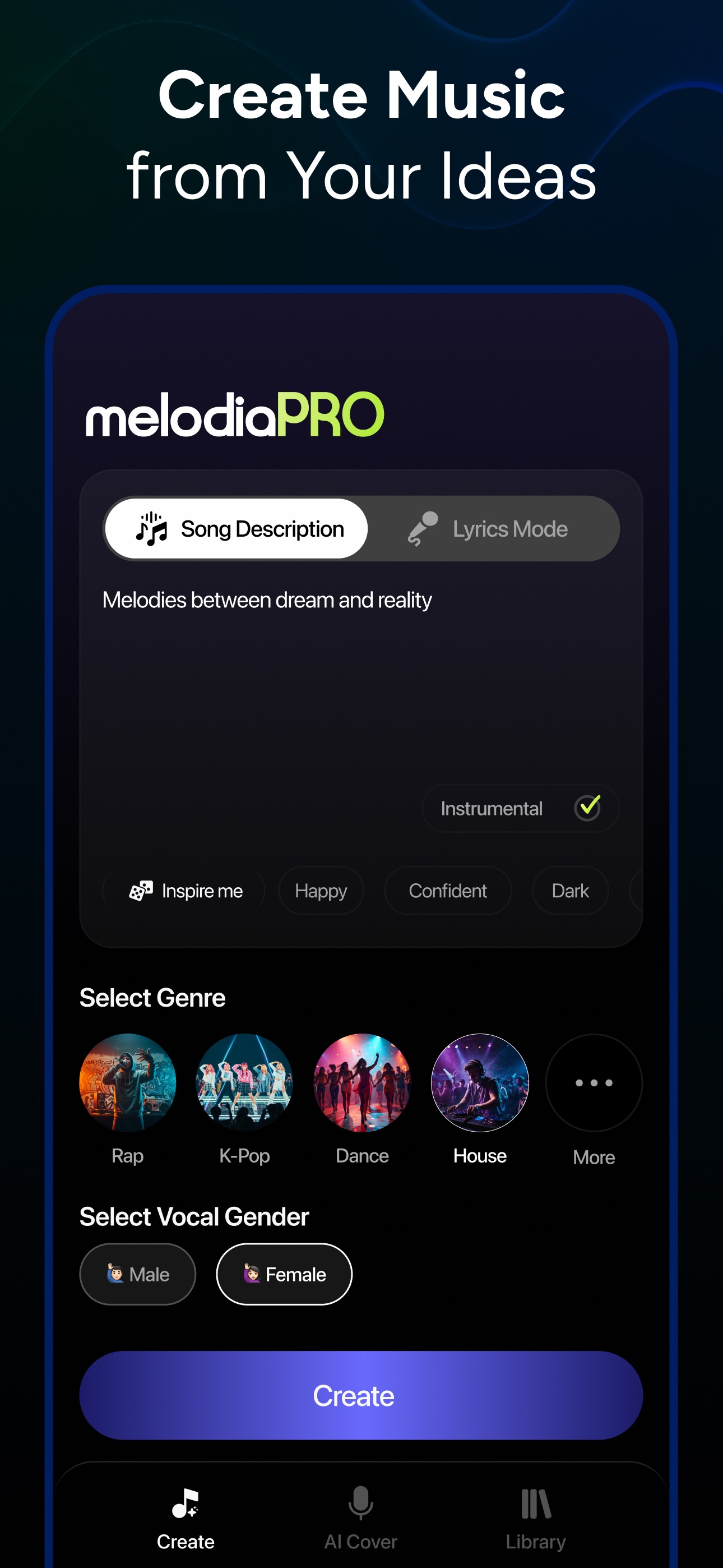AI Music Maker - Melodia screenshot 6