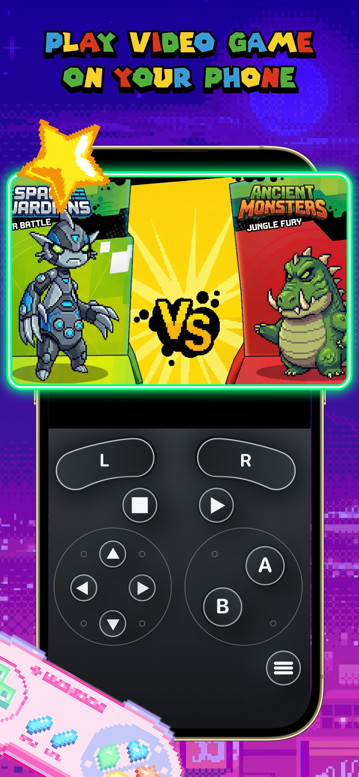 Game Emulator: GB4 Retro Games screenshot 4