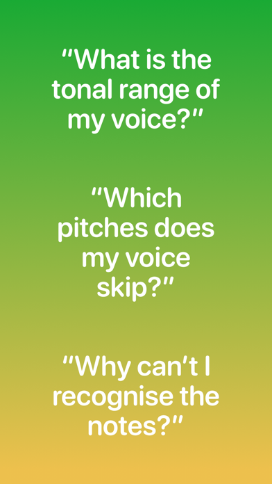 Sing Scales Screenshot