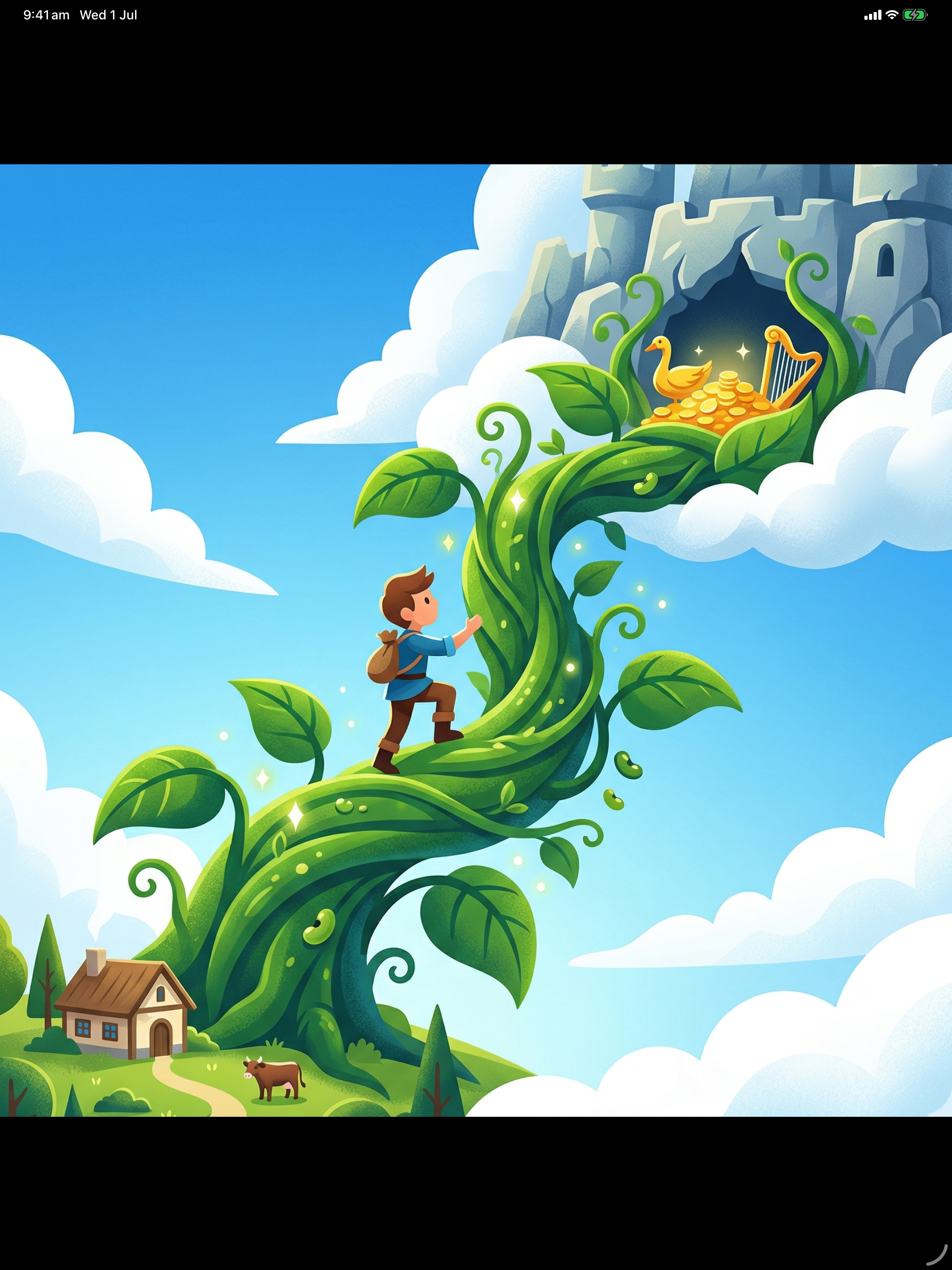 Jack and the Beanstalk Danish screenshot 10