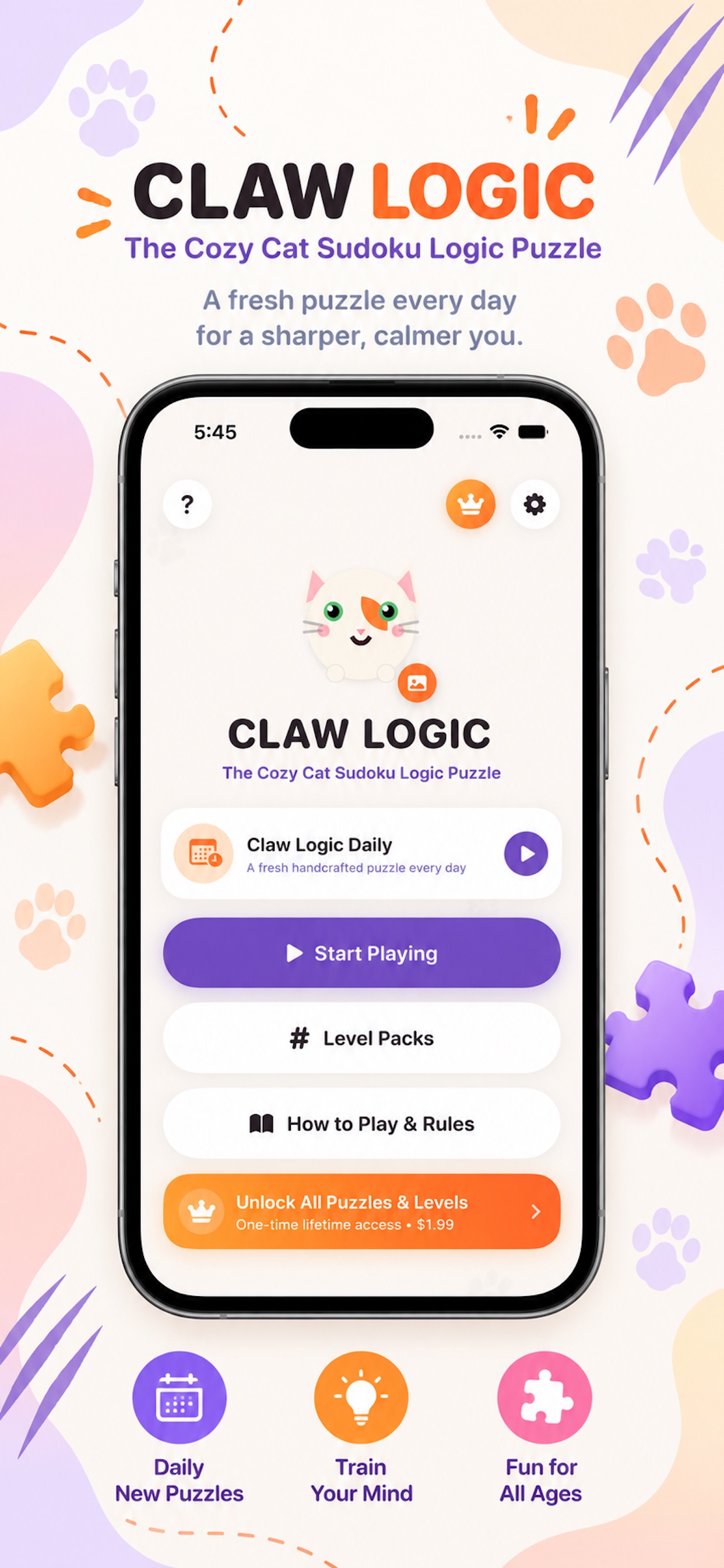 Screenshot 1 of Claw Logic