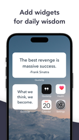QuoteUp - Daily Motivation screenshot