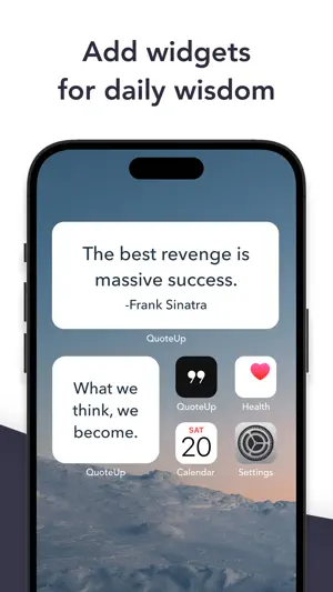 QuoteUp - Daily Motivation screenshot 3