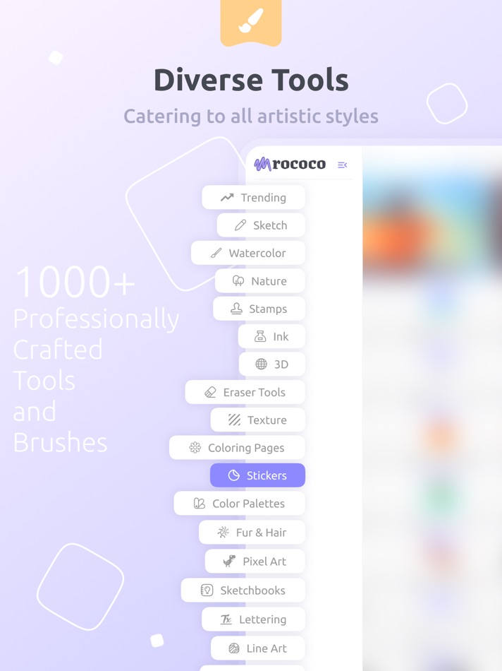 #2. Tools & Brushes for Procreate (iOS) 由: Oleg Vaskovskiy
