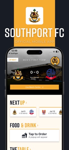 Southport Football Club screenshot