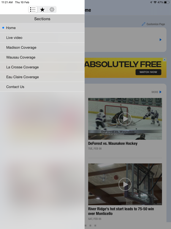 App screenshot