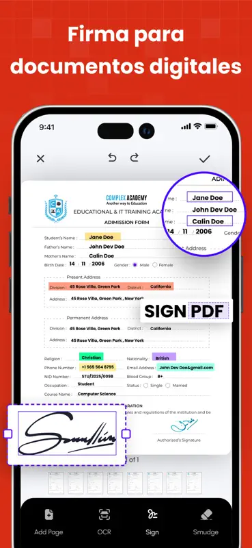 Convertisseur & Modifier PDF screenshot 9 of 10