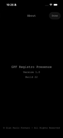 GPF Registro Presenze Screenshot 6