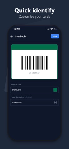 Fidcard - Loyalty Cards iPhone screenshot