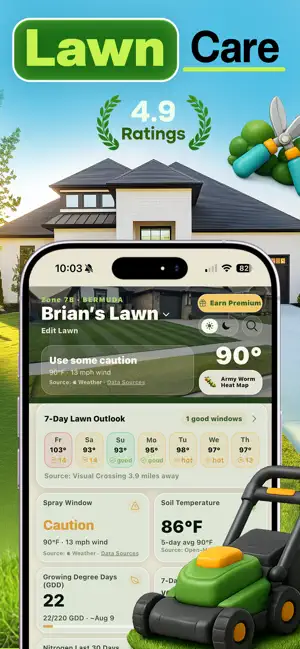 Lawn Dominator: Lawn Care AI screenshot 1