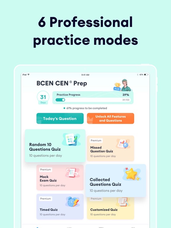 CEN Test Prep 2026 iPad screenshot 6 - Education app