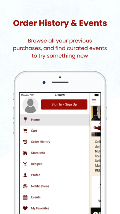 Odyssey Wine & Spirits Screenshot